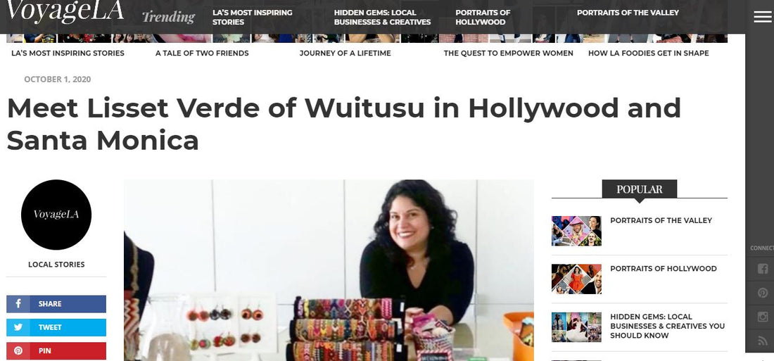 Lisset's interview with Voyage LA