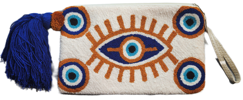 Bonnie Handmade Wayuu Punch-needle Clutch - Wuitusu
