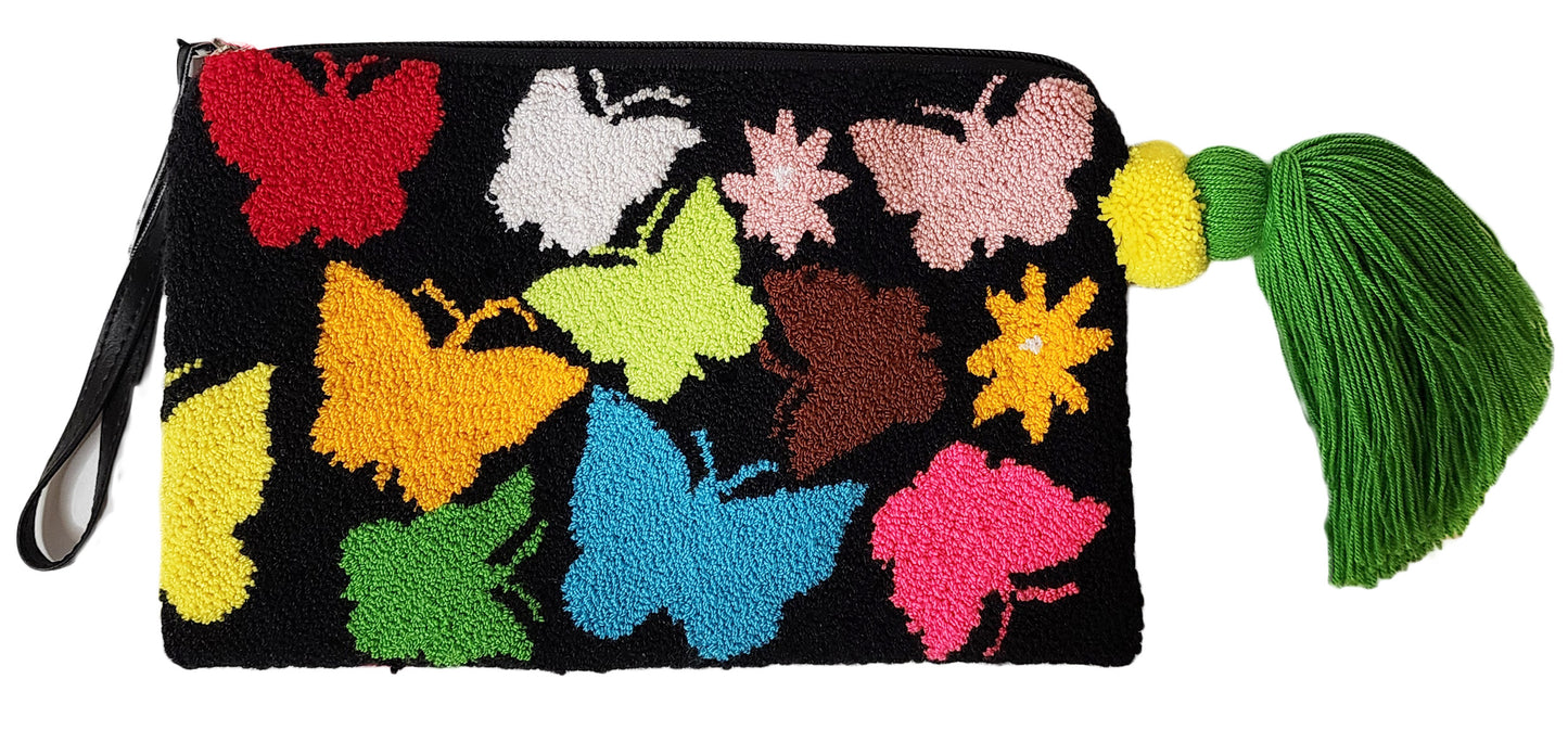 Emely Handmade Wayuu Punch-needle Clutch - Wuitusu
