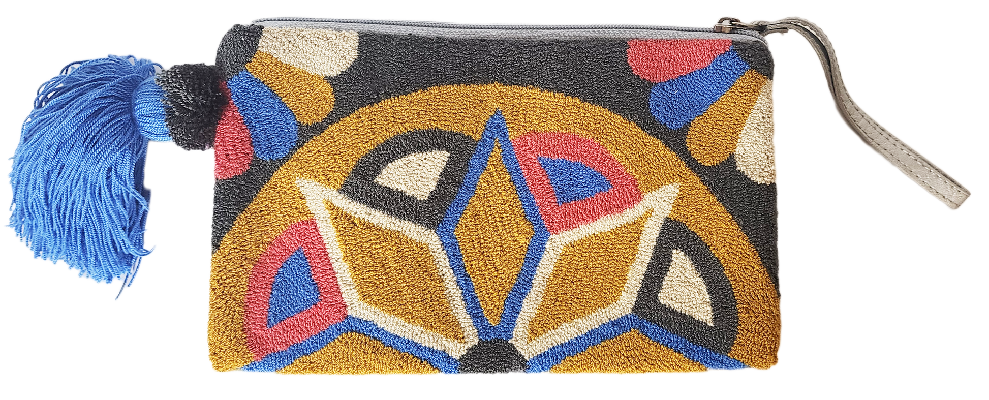 1 Grace Handmade Wayuu Punch-needle Clutch - Wuitusu