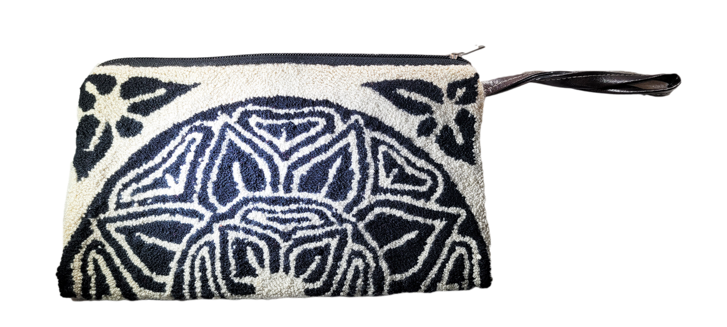 Sutton Handmade Wayuu Punch-needle Clutch - a perfect gift for her
