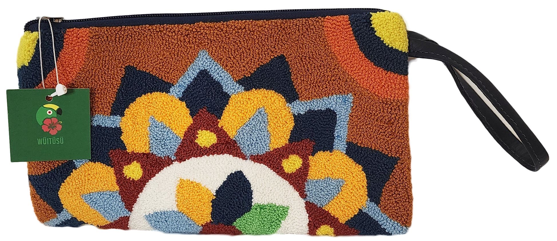 1 Queen Handmade Wayuu Punch-needle Clutch - Wuitusu