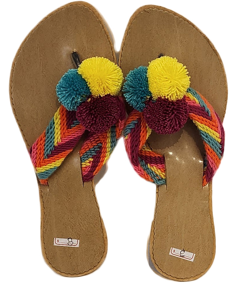 Guadalupe Wayuu Sandal (Size 8.5) - Wuitusu