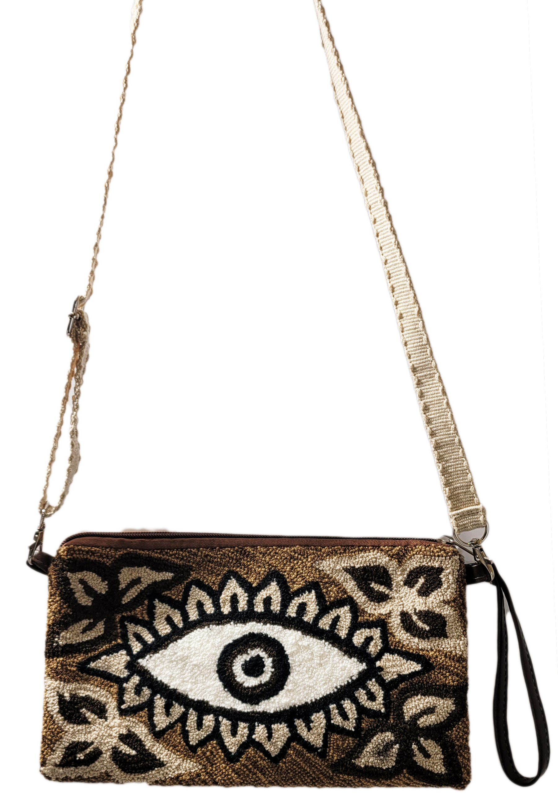 1 Eva Handmade Wayuu Punch-needle Clutch - Wuitusu