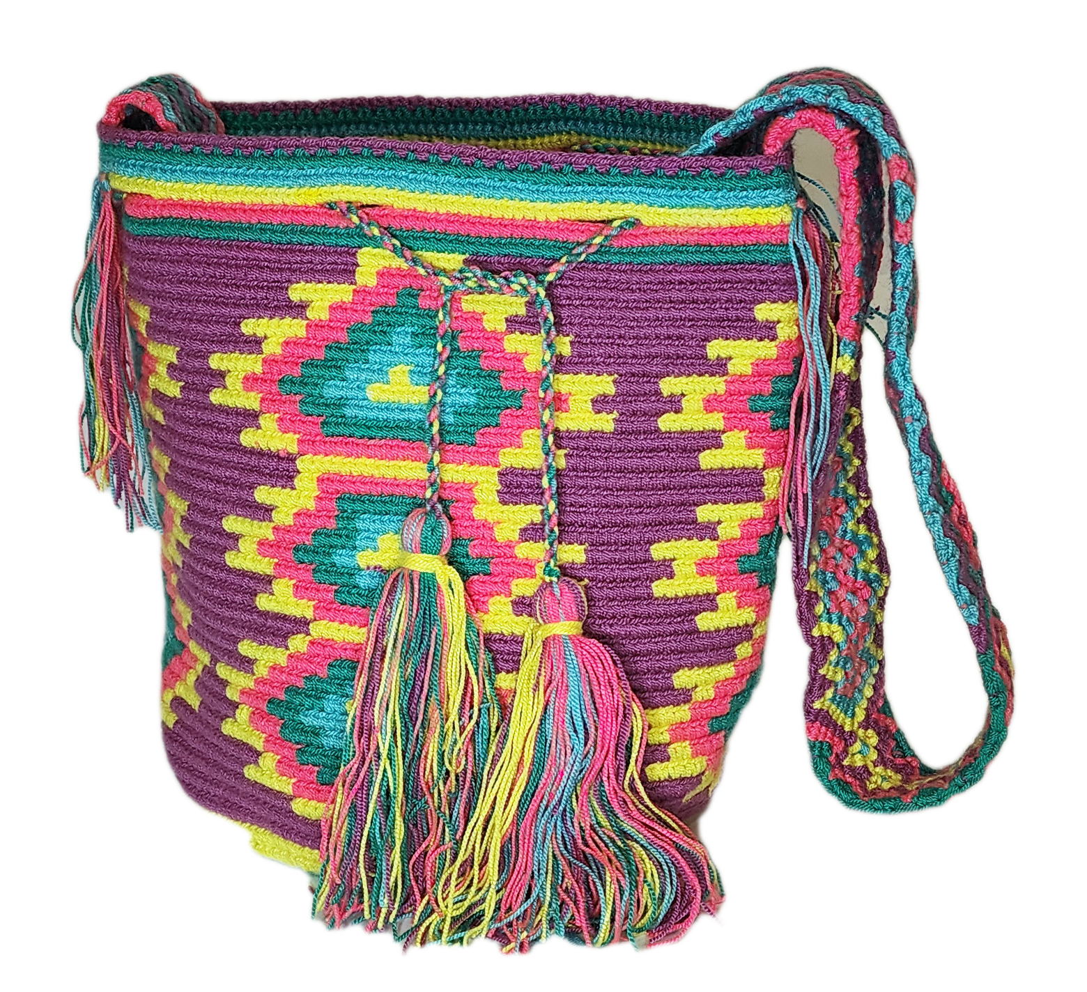 Millie Medium Handmade Crochet Handbag - Wuitusu