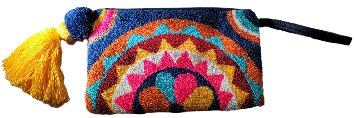 Gracelynn Handmade Wayuu Punch-needle Clutch - a perfect gift for her