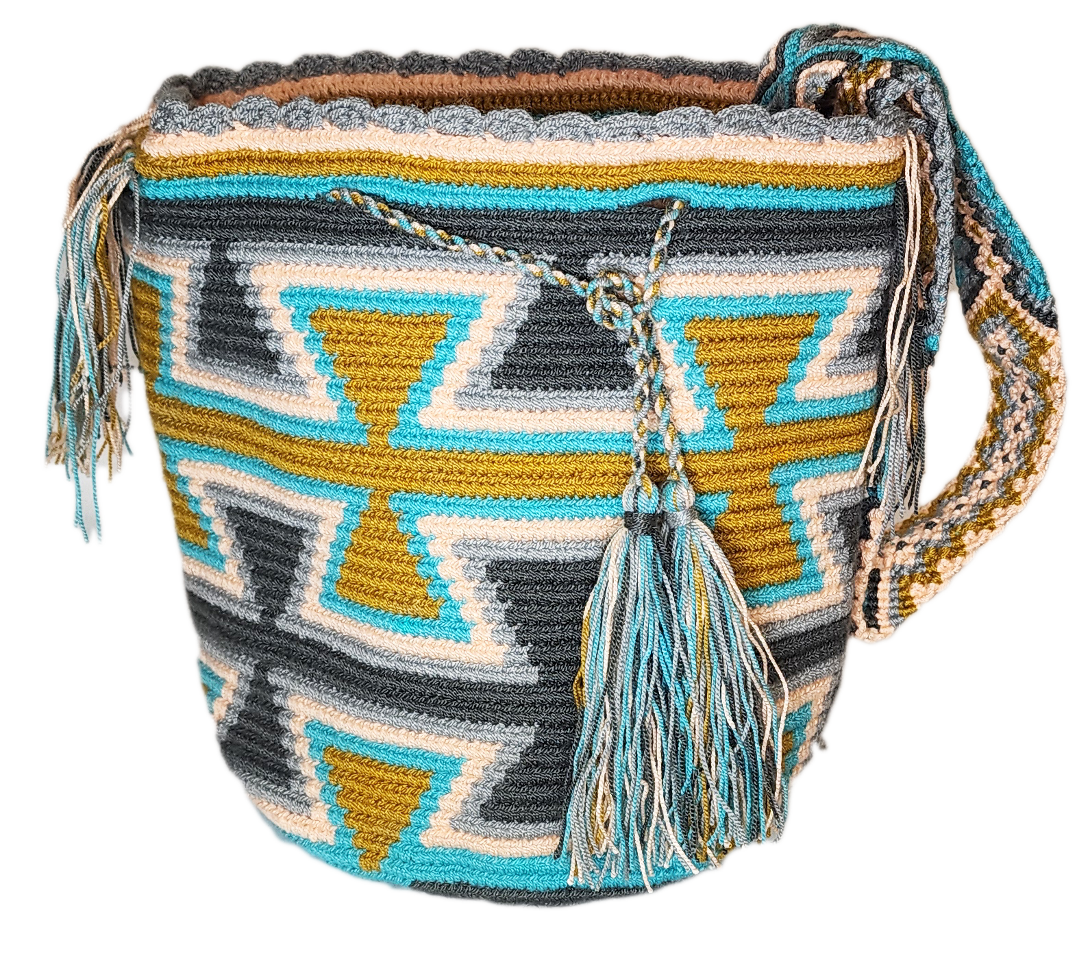 Morgan Medium Handmade Crochet Handbag - Wuitusu