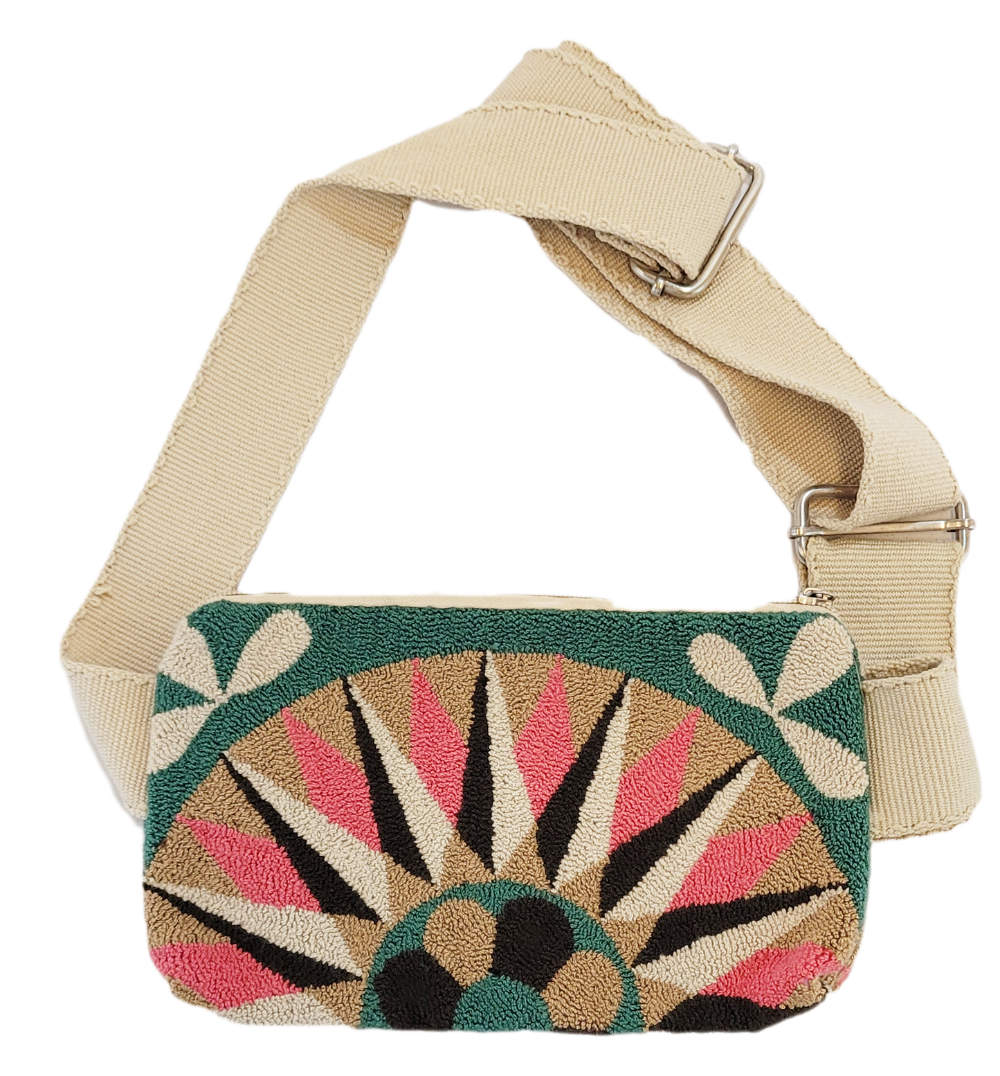 Lydia Handmade Wayuu Punch-needle Clutch - Wuitusu