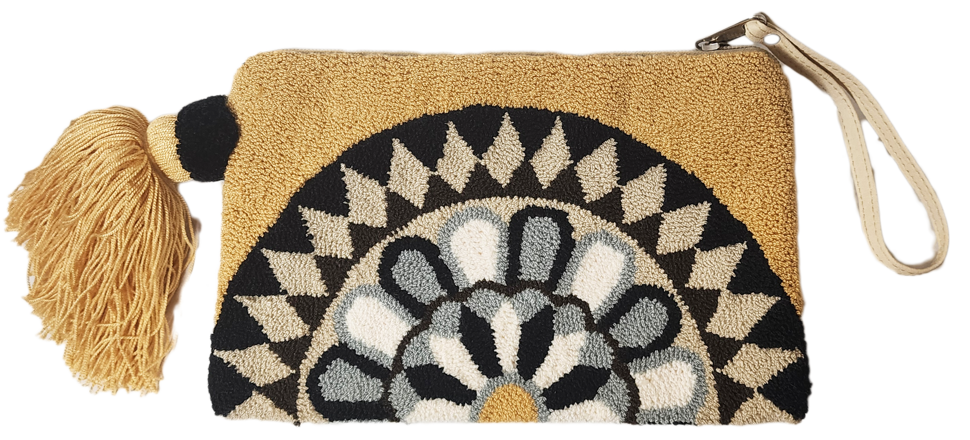 1 Sofia Handmade Wayuu Punch-needle Clutch - Wuitusu