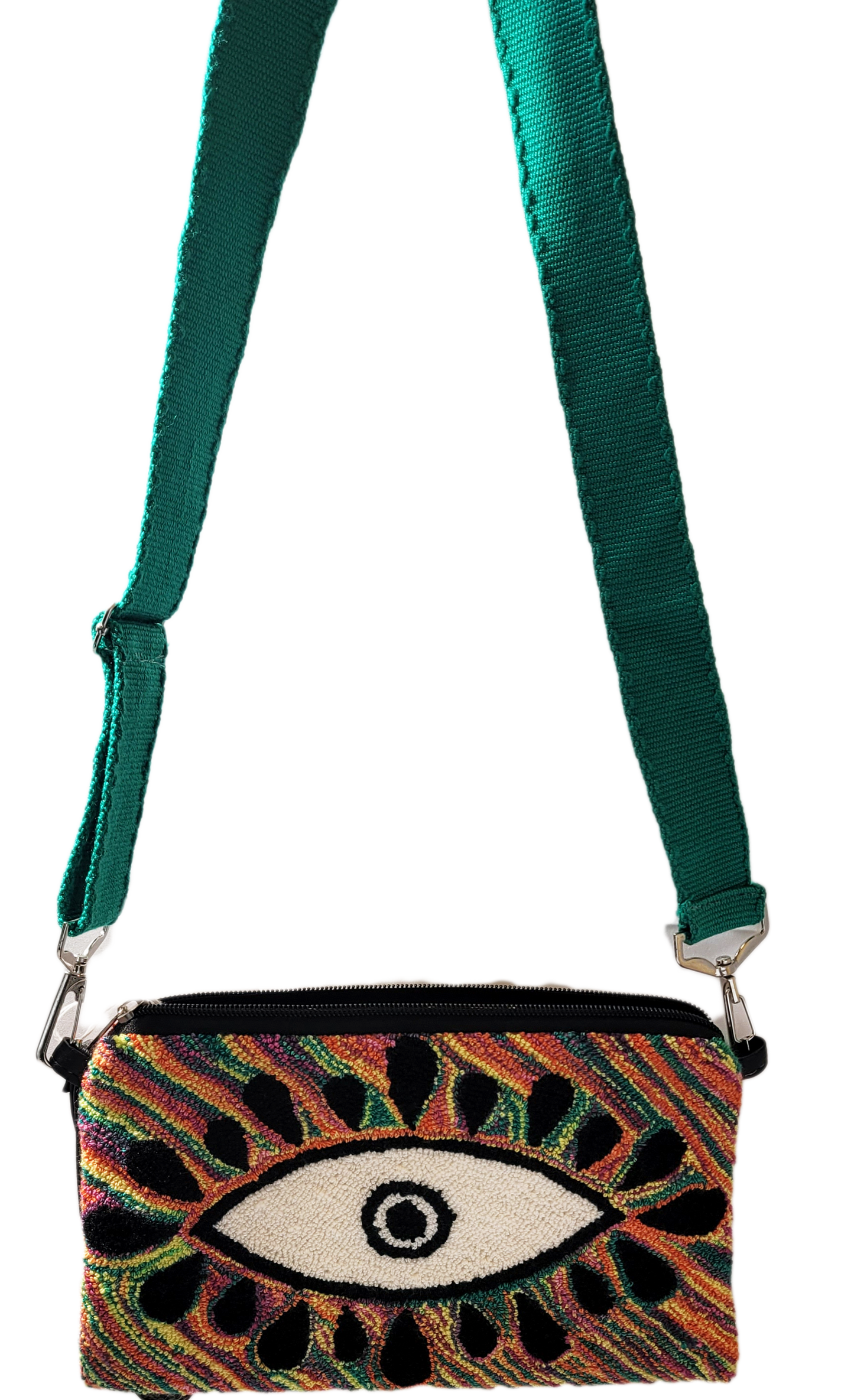Samantha Handmade Wayuu Punch-needle Clutch - Wuitusu