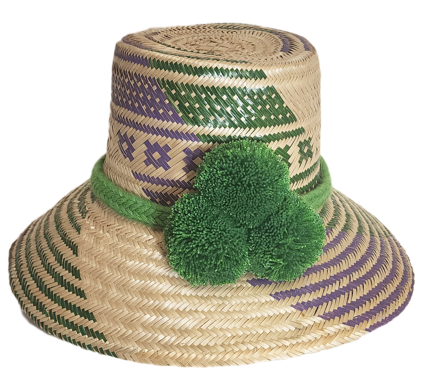 Raven Handmade Wayuu Hat - Wuitusu