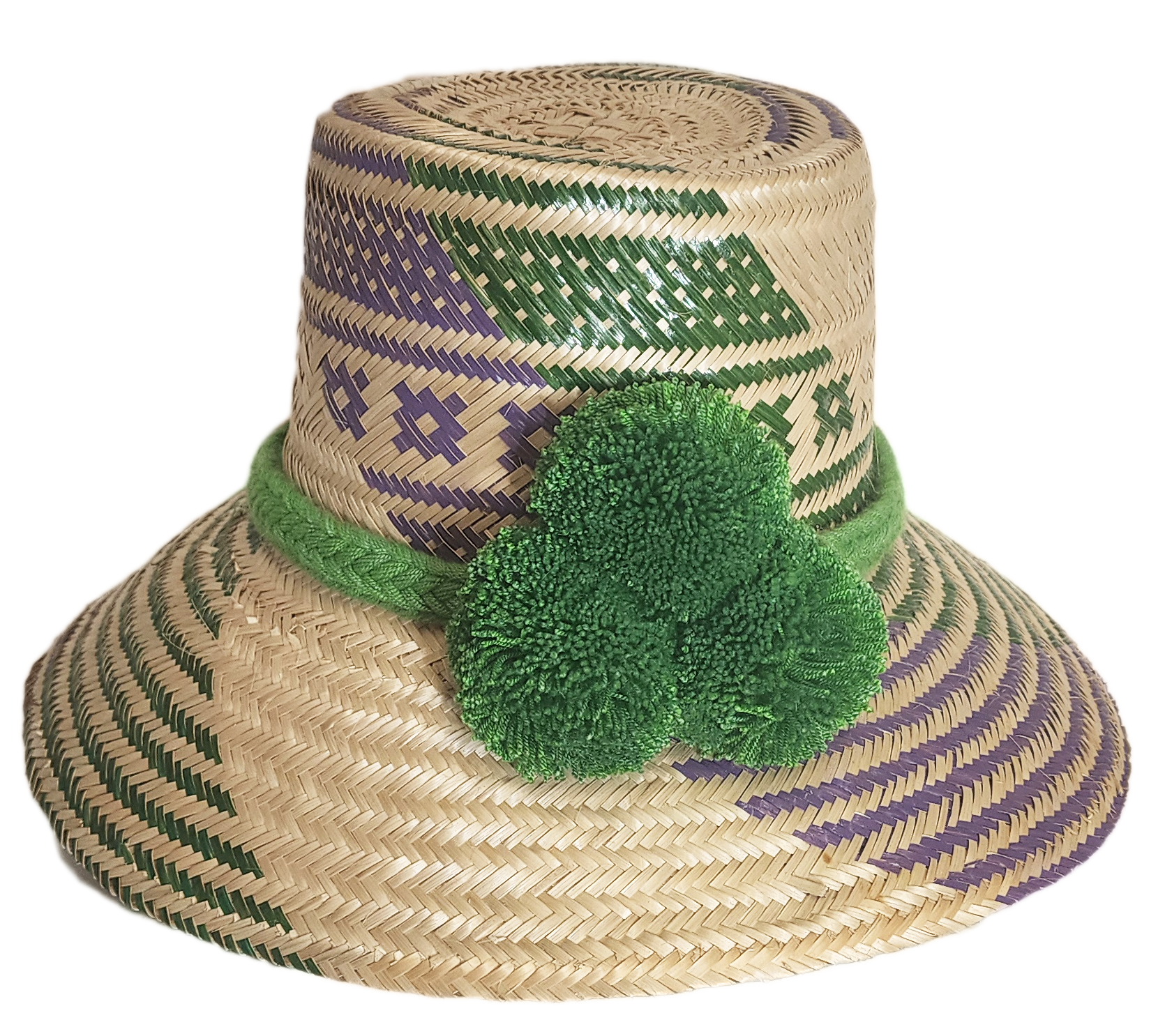 Raven Handmade Wayuu Hat - Wuitusu