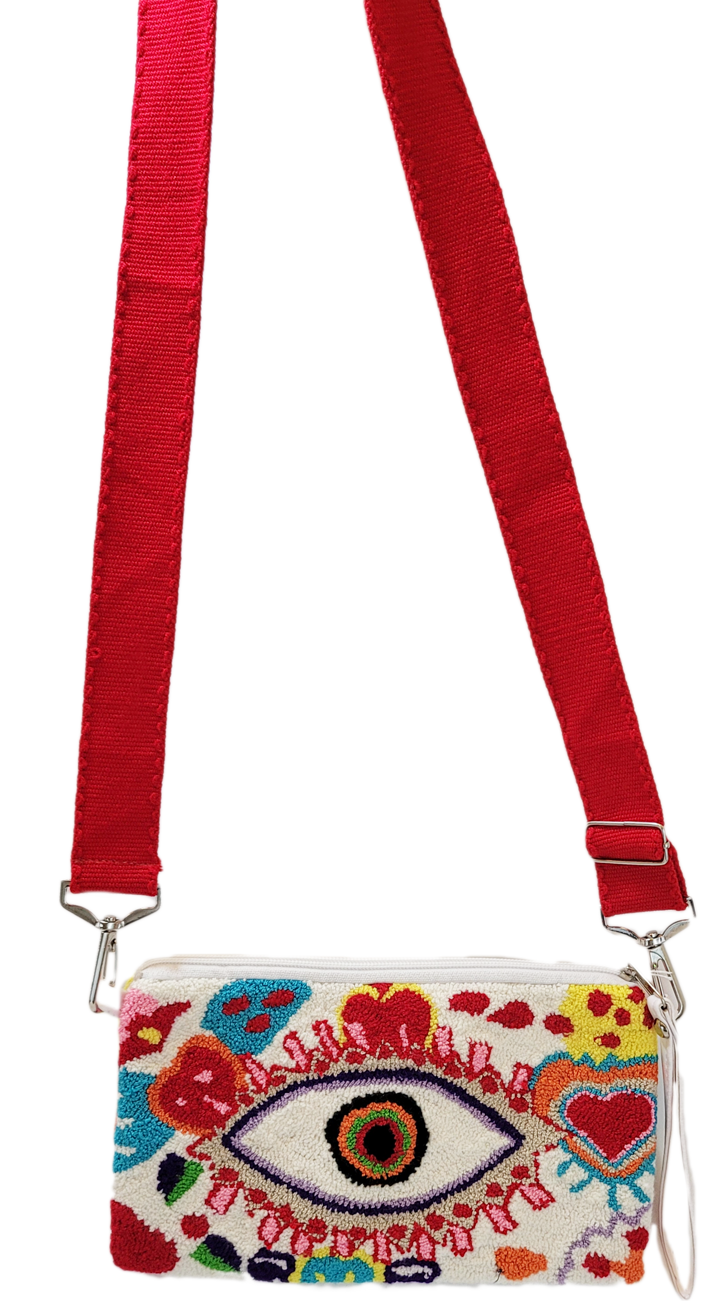 Everleigh Handmade Wayuu Punch-needle Clutch - Wuitusu