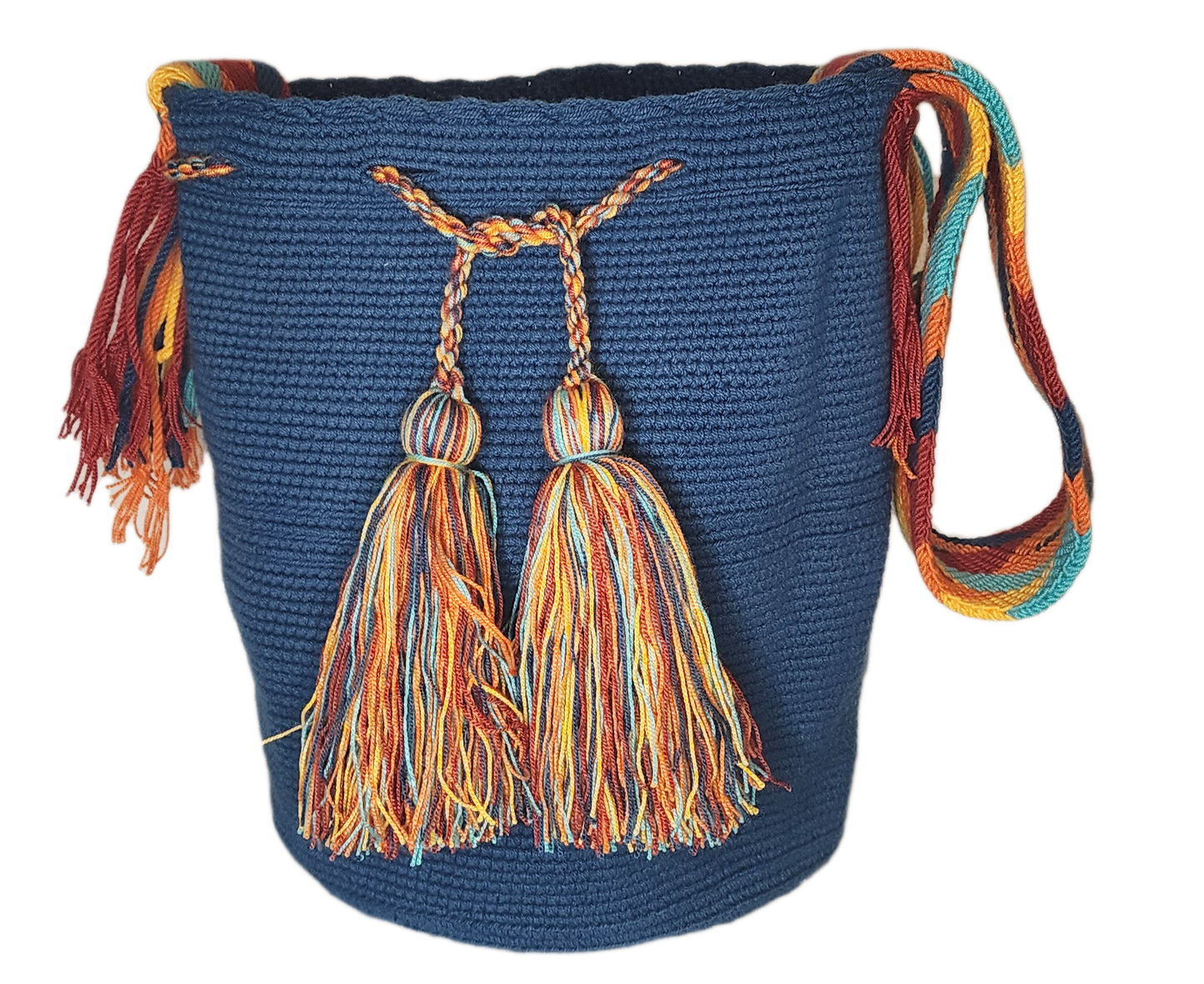 Journee Unicolor Large Handmade Wayuu Mochila Bag - Wuitusu
