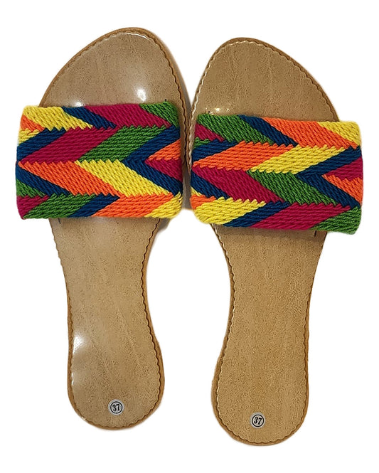 Whitley Wayuu Sandal (Size 7.5) - Wuitusu
