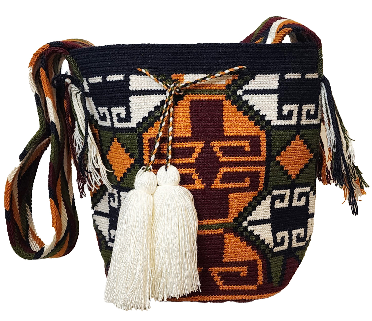 Matilda Large Handmade Wayuu Mochila bag - Wuitusu