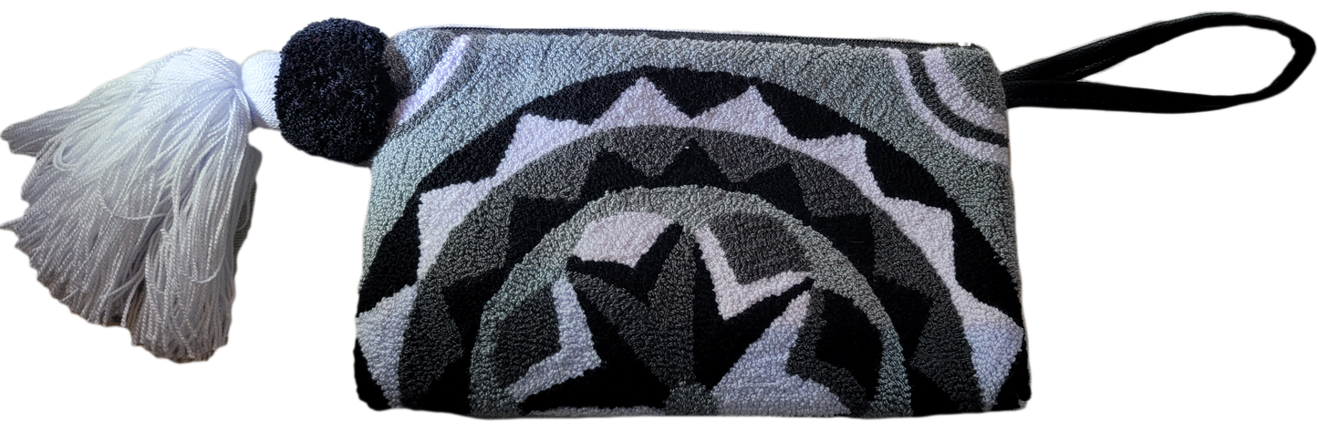 Lilith Handmade Wayuu Punch-needle Clutch - a perfect gift for her