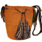 Skye Unicolor Large Handmade Wayuu Mochila Bag - Wuitusu-front