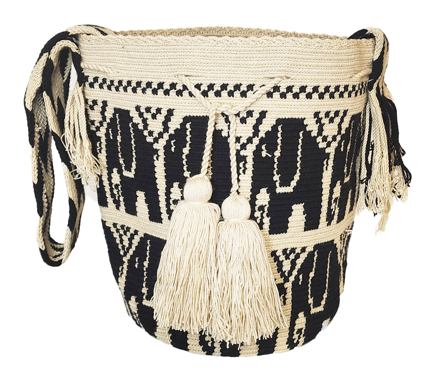 Meredith Handmade Large Wayuu Mochila Bag - Wuitusu