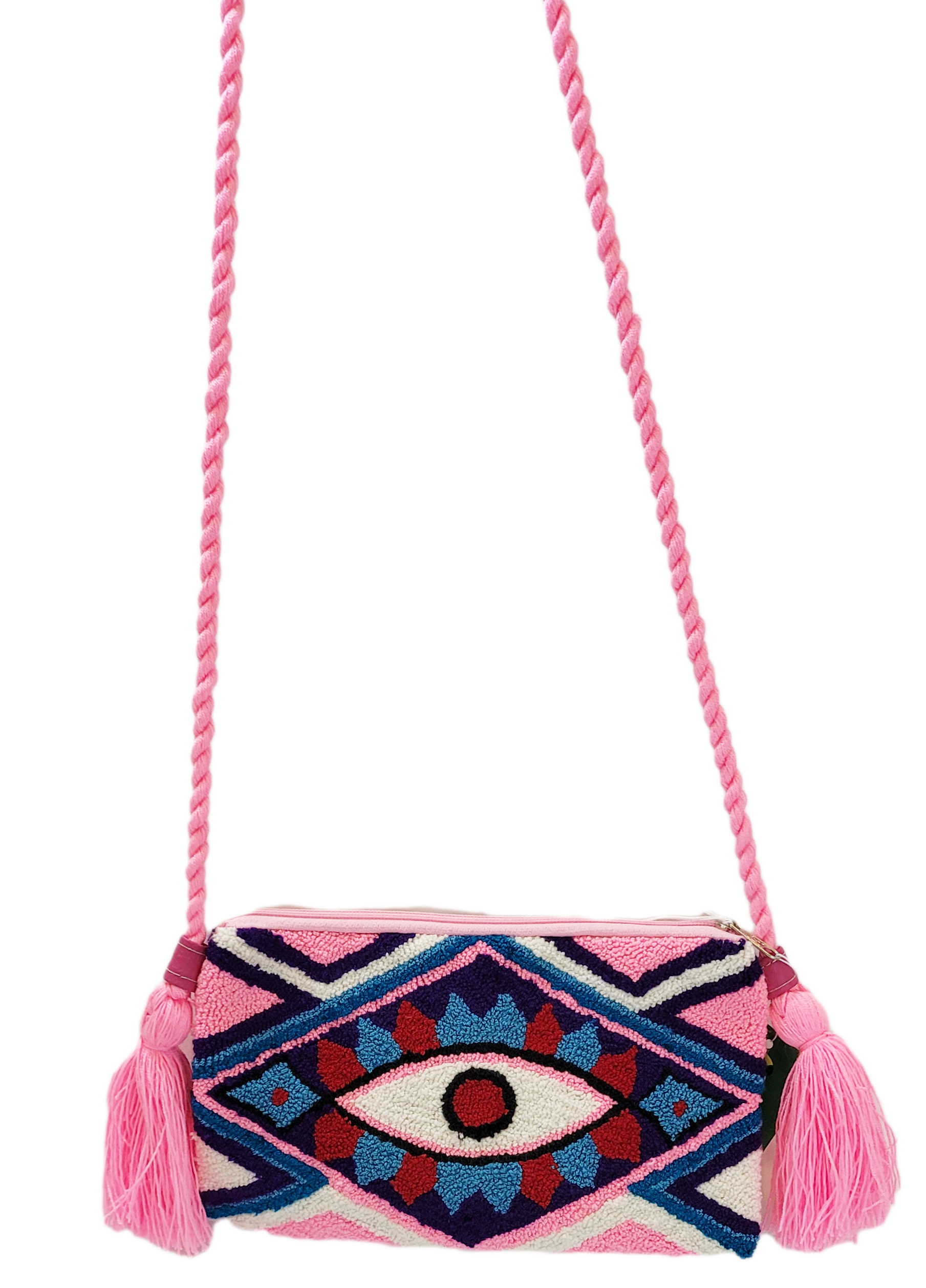 1 Cora Fluffy Clutch with Handle - Wuitusu