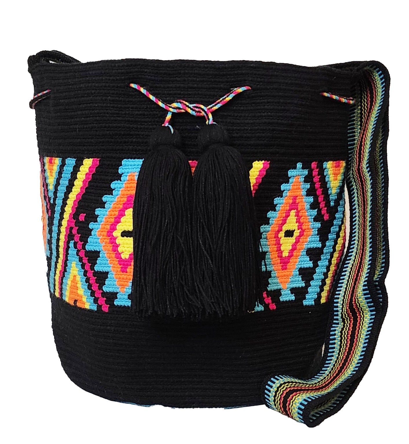 Barbara Handmade Wayuu Mochila bag - Wuitusu-front