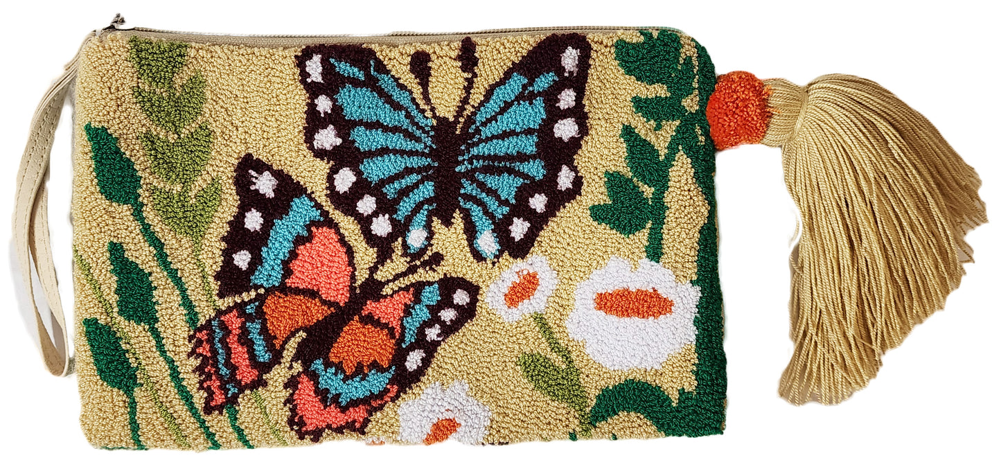 Hanna Handmade Wayuu Punch-needle Clutch - Wuitusu