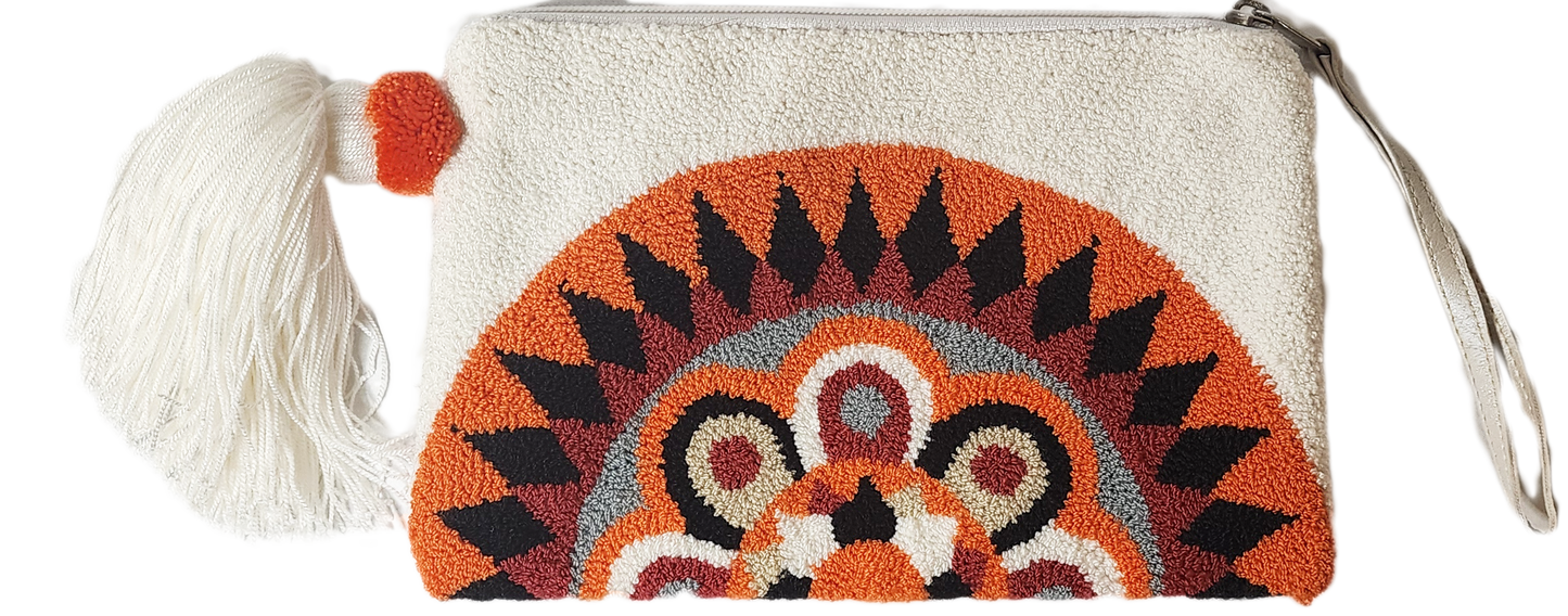 Ella Handmade Wayuu Punch-needle Clutch - Wuitusu