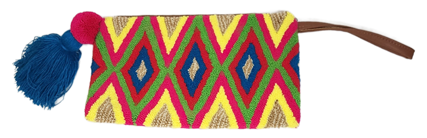 Norah Handmade Wayuu Punch-needle Clutch - a perfect gift for her
