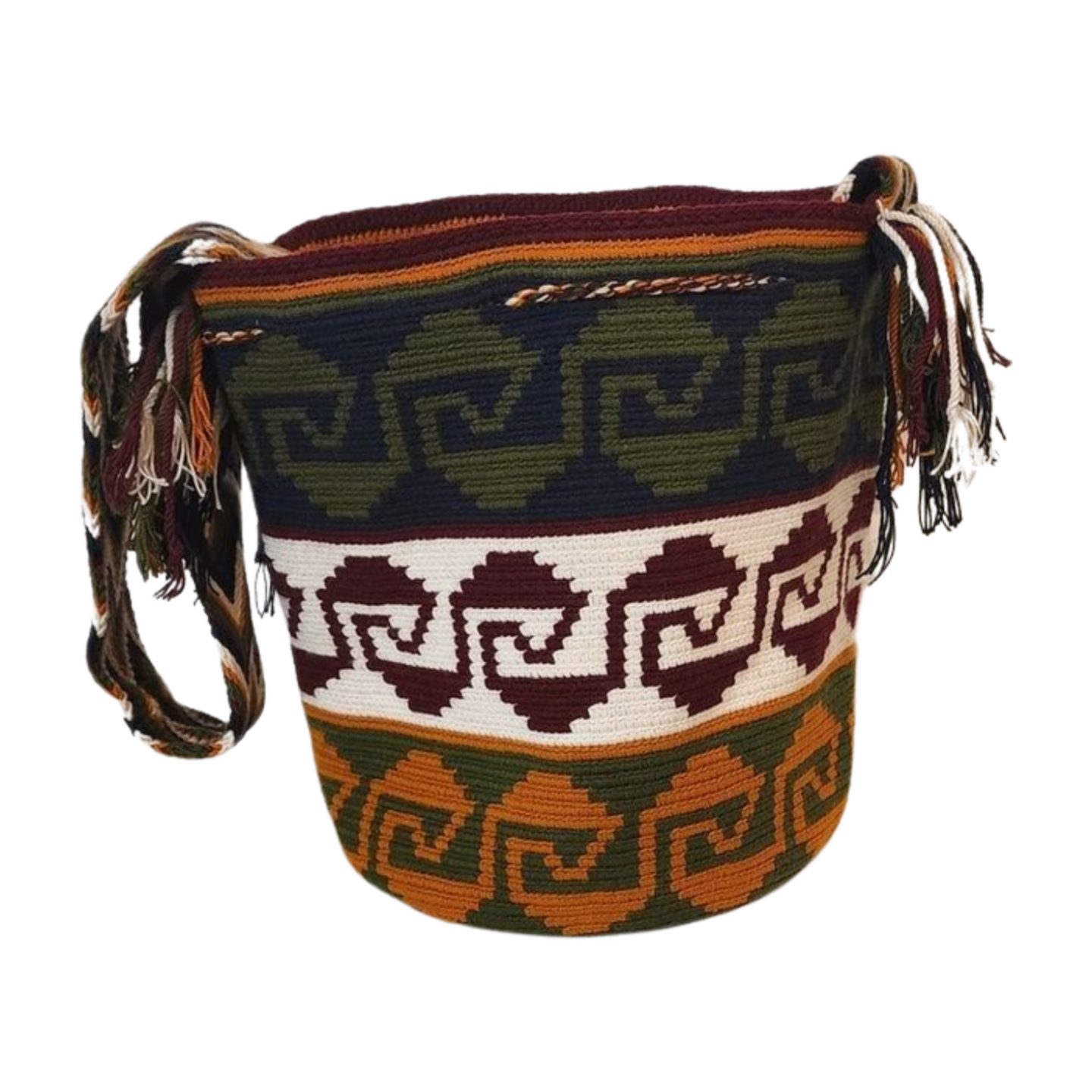 Katalina Large Handmade Crochet Wayuu Mochila Bag - Wuitusu