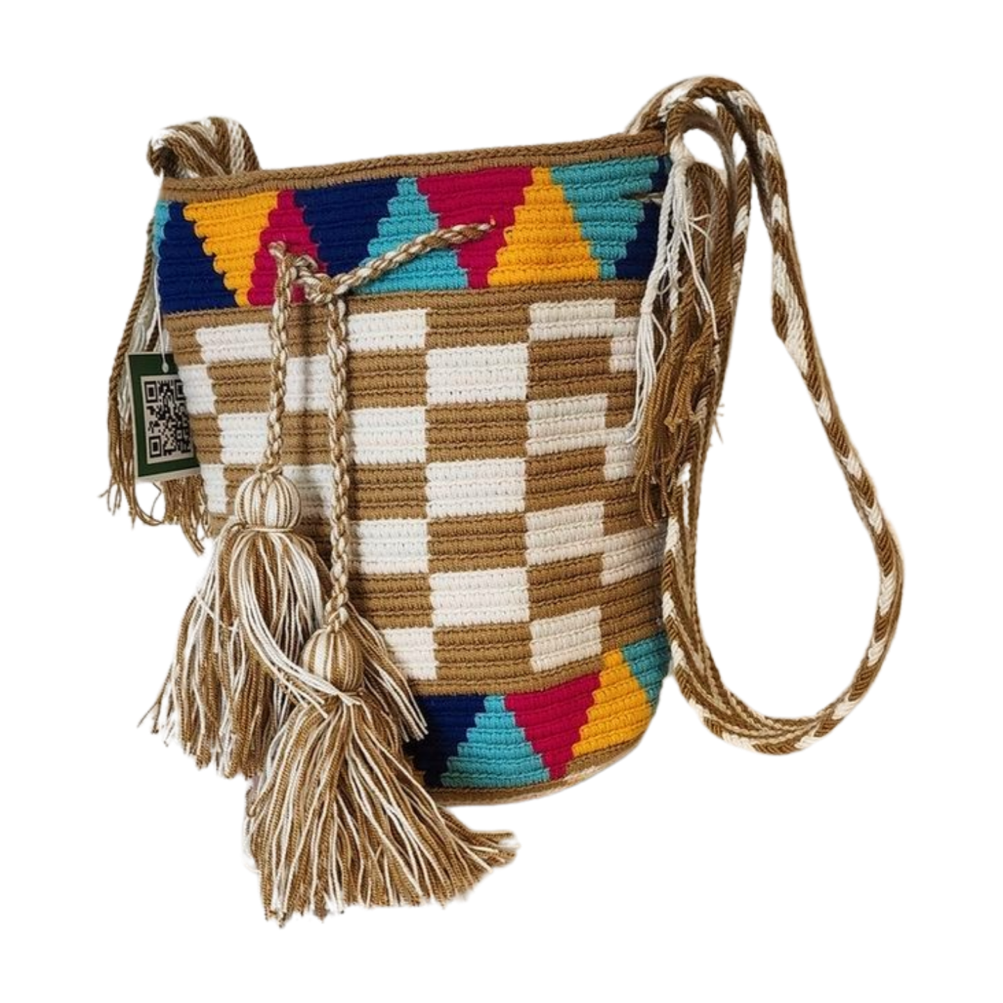 Cecelia Medium Handmade Crochet Handbag - Wuitusu