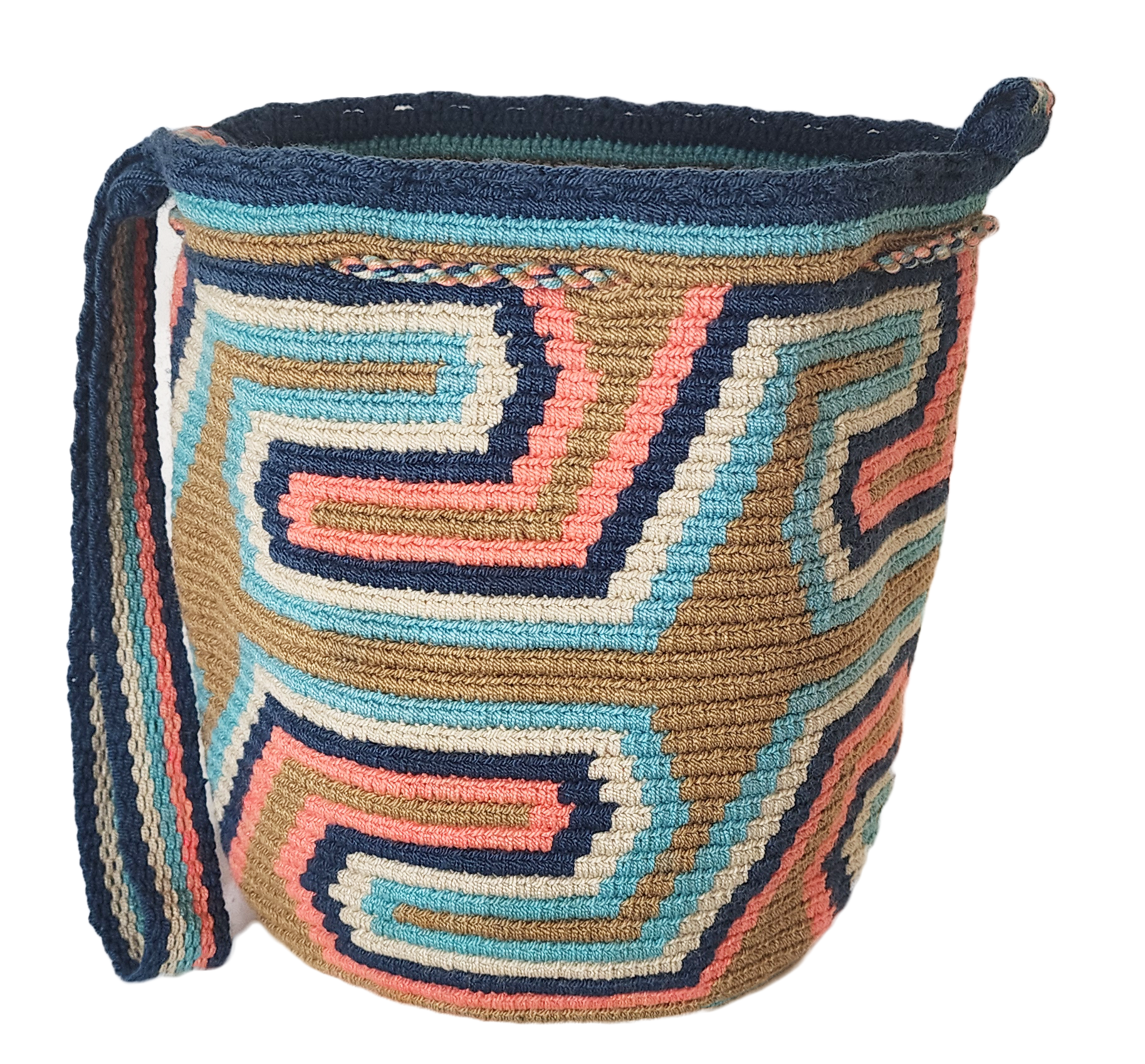 Bottom view Evelyn Medium Size Mochila Bag - Wuitusu