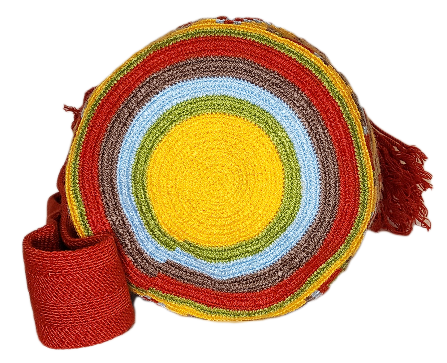 Audrey Large Handmade Crochet Wayuu Mochila Bag - Wuitusu
