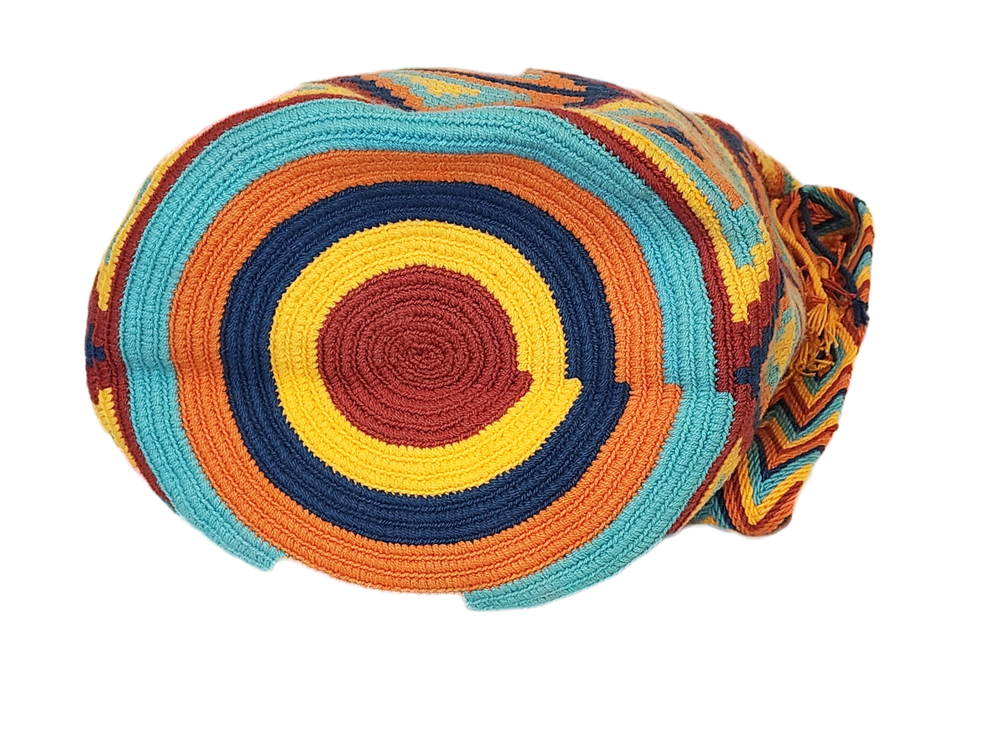 Alessandra Large Handmade Crochet Wayuu Mochila Bag - Wuitusu