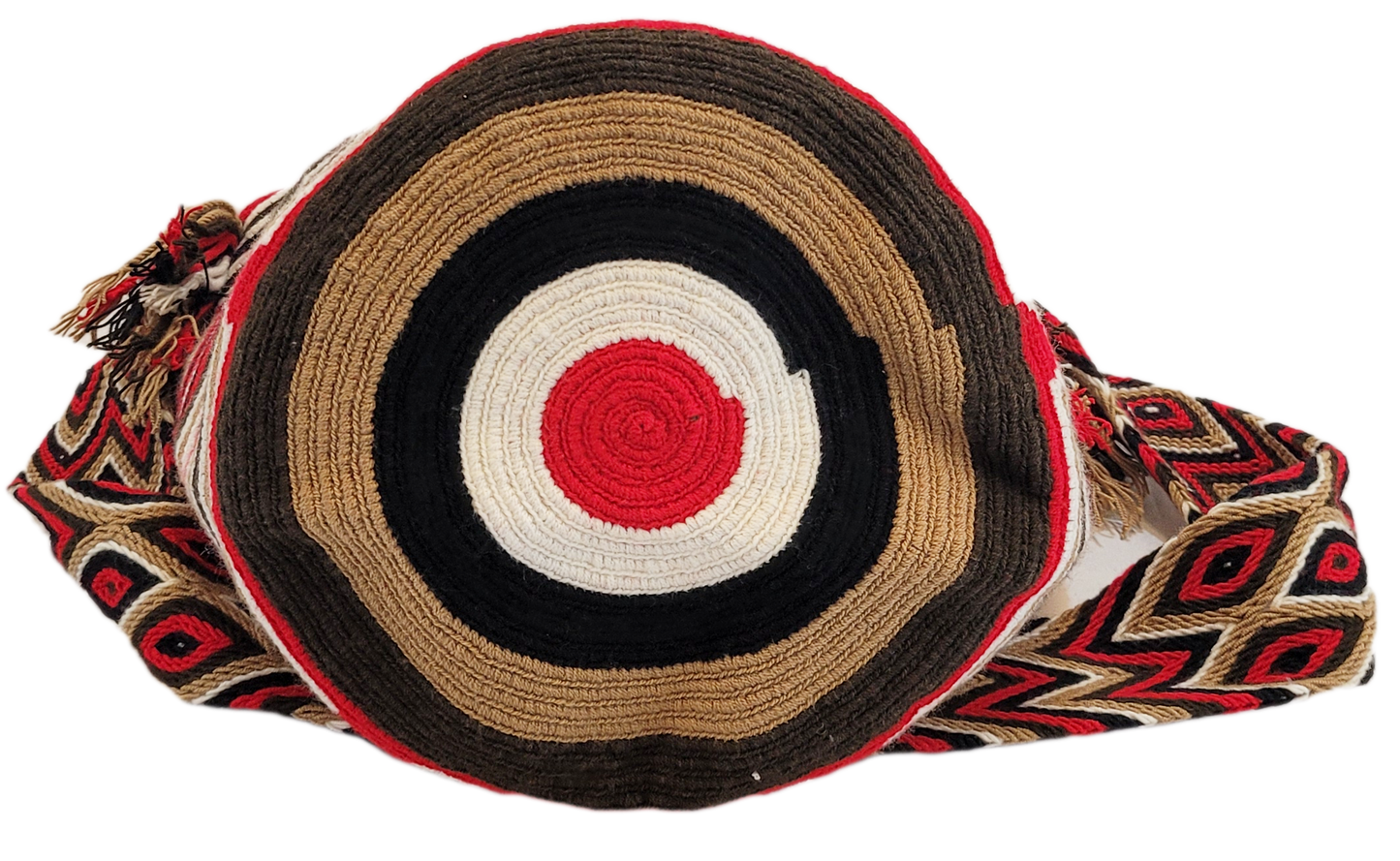 Piper Large Handmade Crochet Wayuu Mochila Bag - Wuitusu