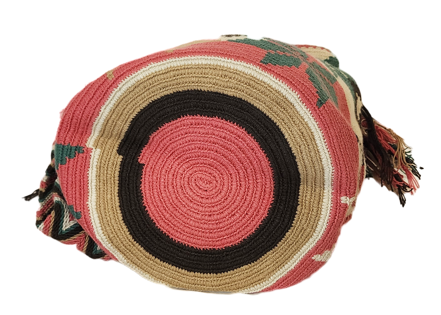 Julieta Large Handmade Crochet Wayuu Mochila Bag - Wuitusu