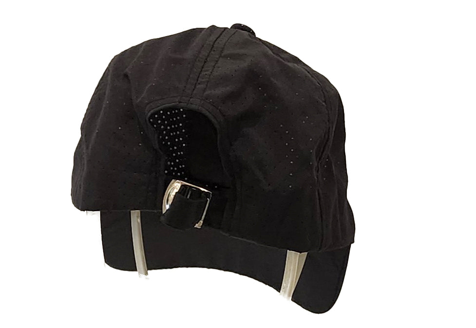 Ryan Baseball Cap With a Needle Punch Twist - back