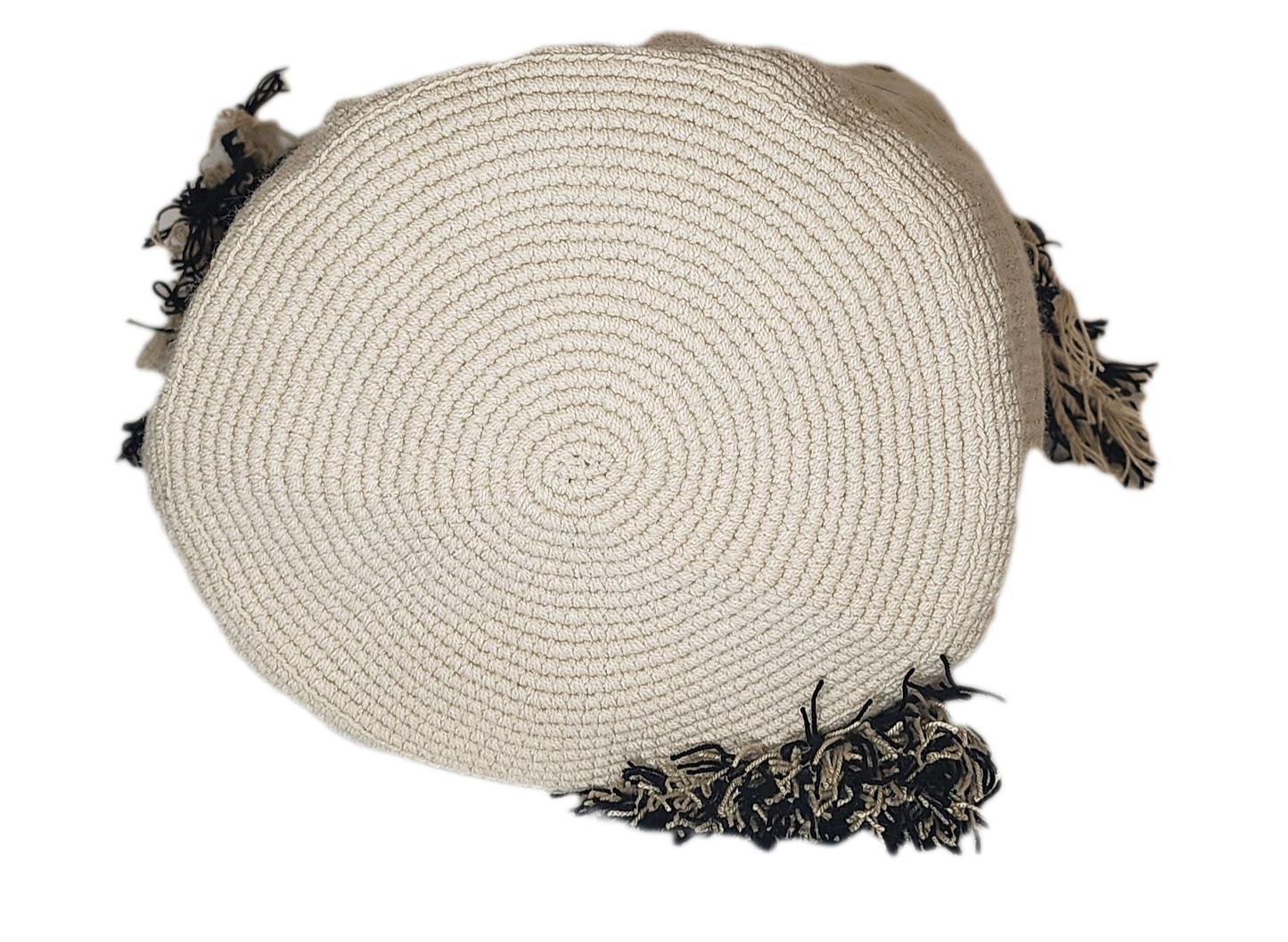 Gemma Unicolor Large Handmade Wayuu Mochila Bag - Wuitusu