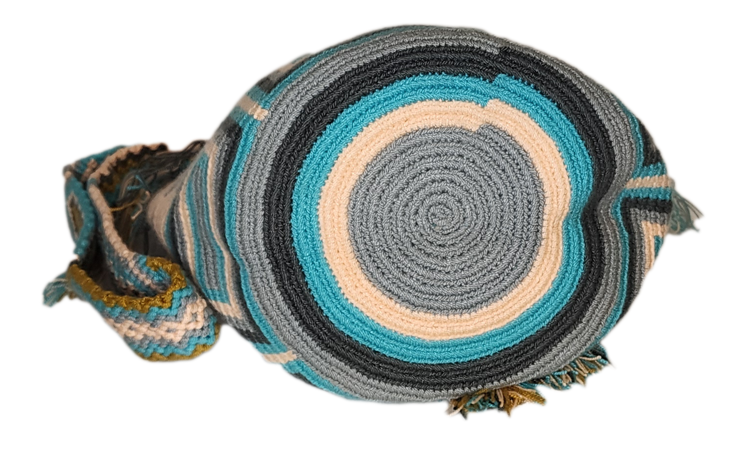 Olive Medium Handmade Crochet Handbag - Wuitusu