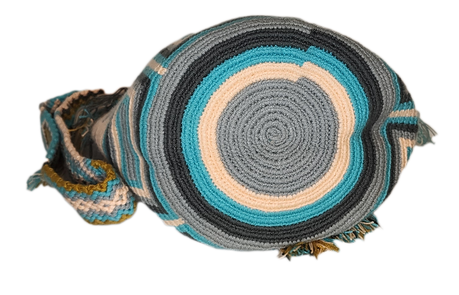 Olive Medium Handmade Crochet Handbag - Wuitusu