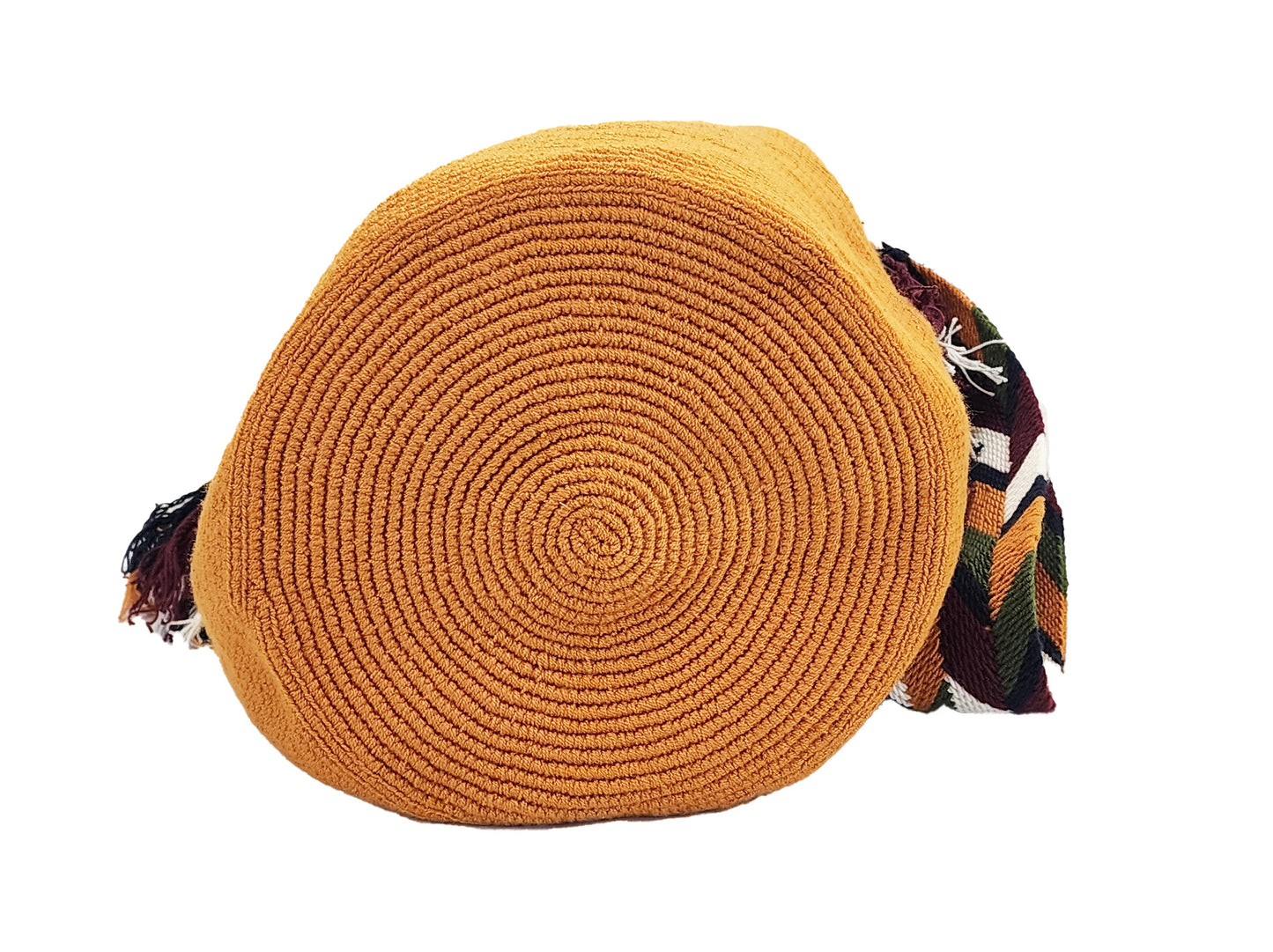 halle unicolor large handmade wayuu mochila bag bottom