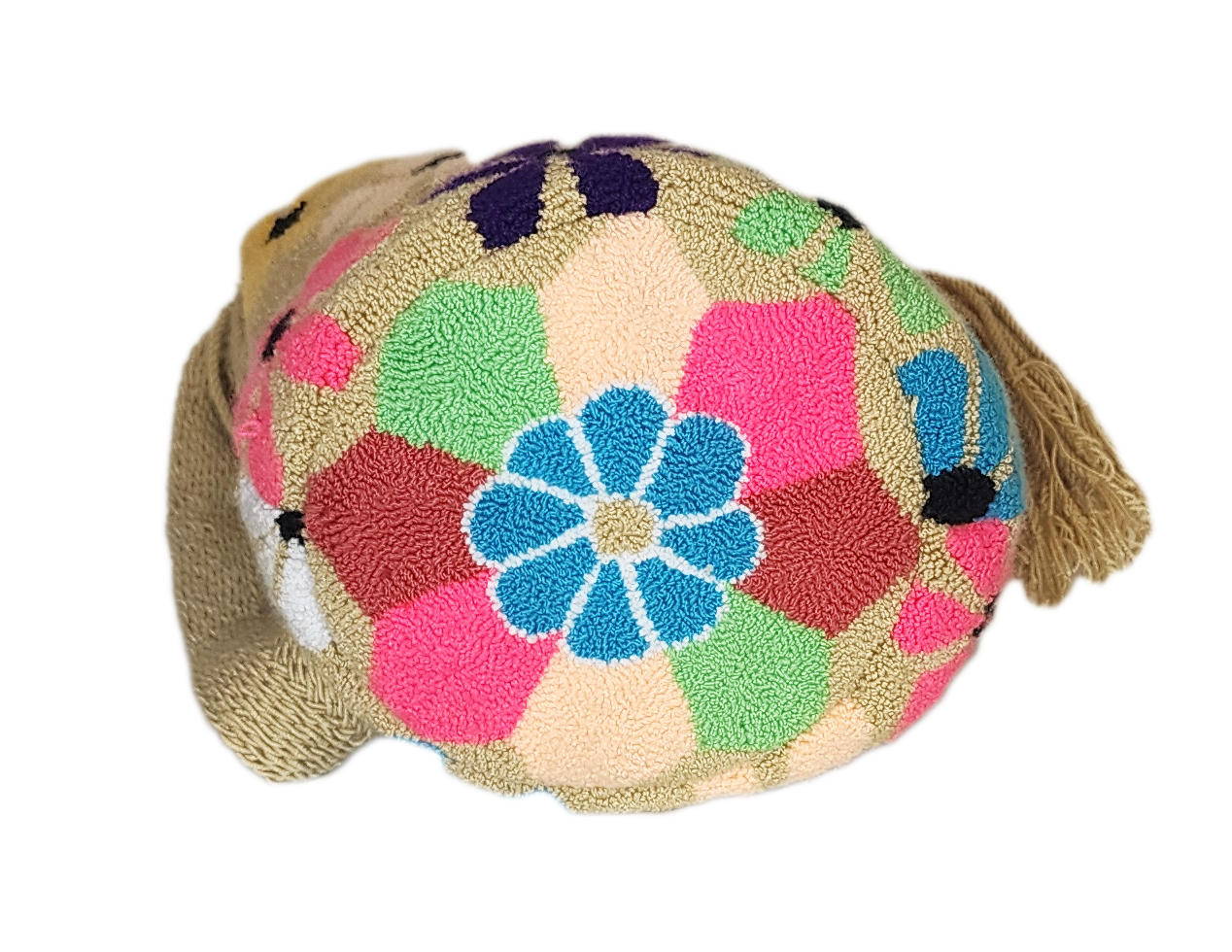 Freya medium Handmade Punch-needle Wayuu Mochila Bag - Wuitusu
