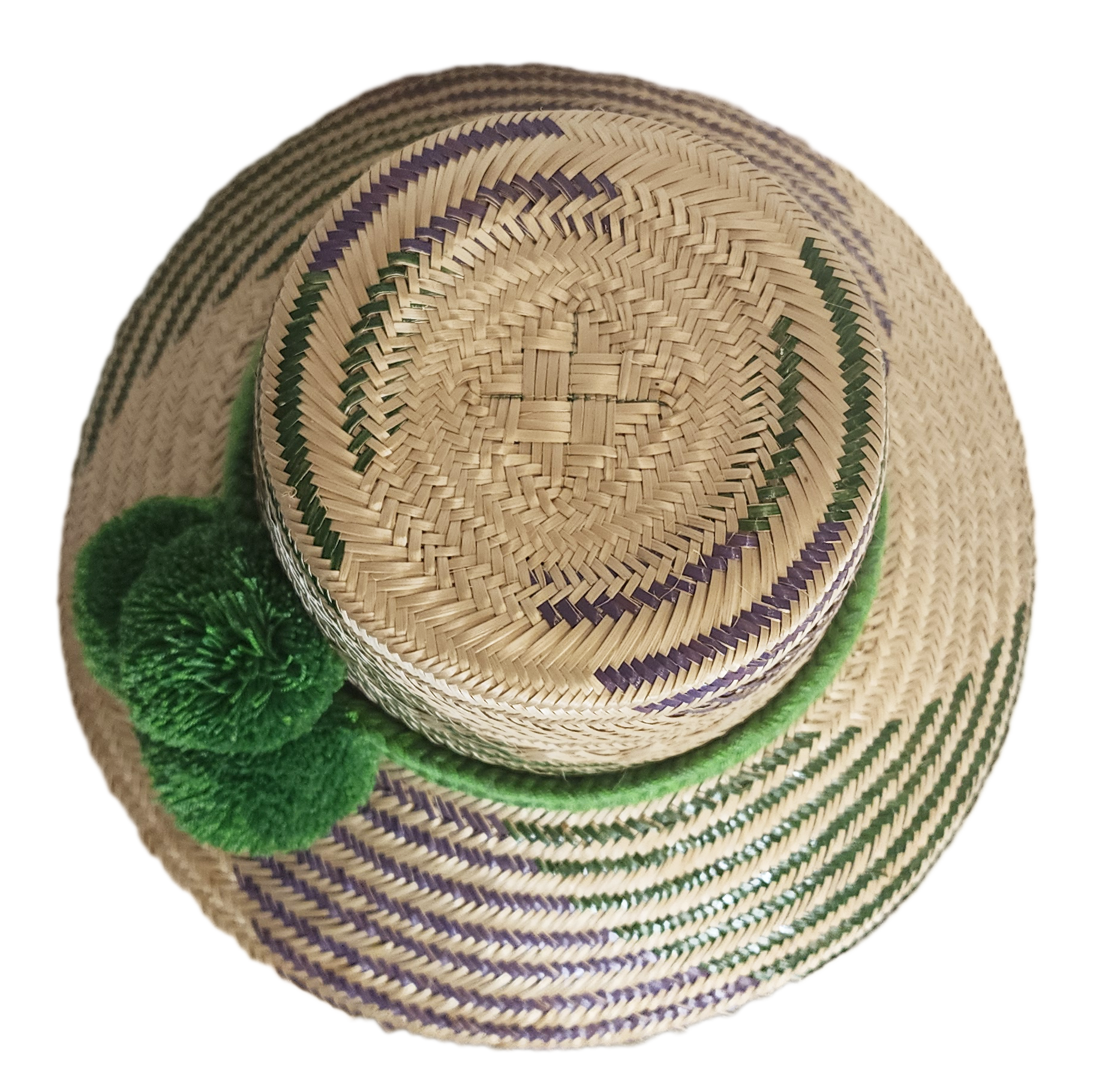 Raven Handmade Wayuu Hat - Wuitusu