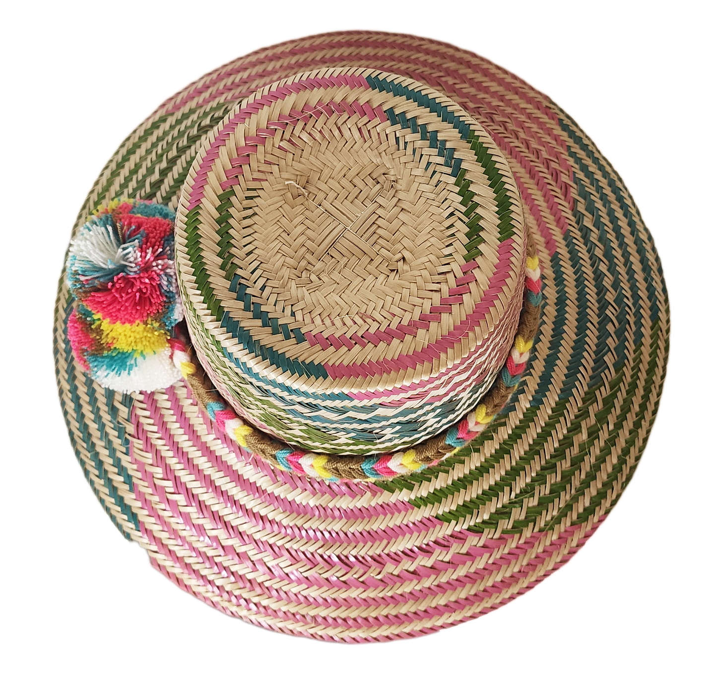 Esmeralda Handmade Wayuu Hat - Wuitusu