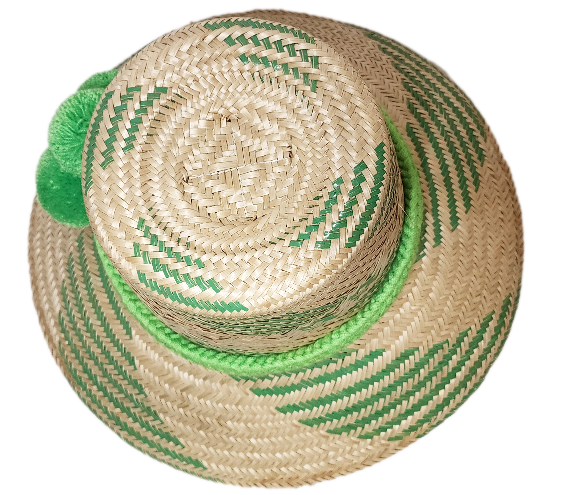 Angel Handmade Wayuu Hat top