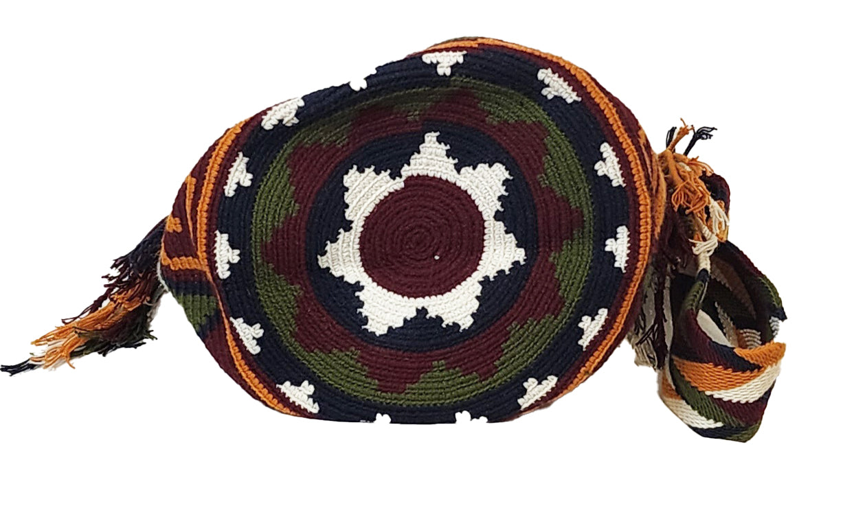 Matilda Large Handmade Wayuu Mochila bag - Wuitusu