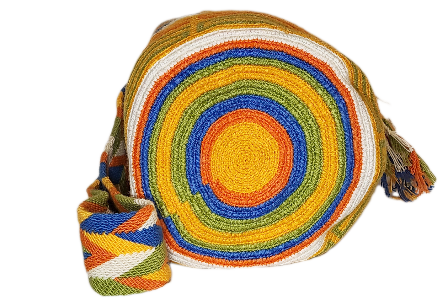 Claire Large Handmade Crochet Wayuu Mochila Bag - Wuitusu