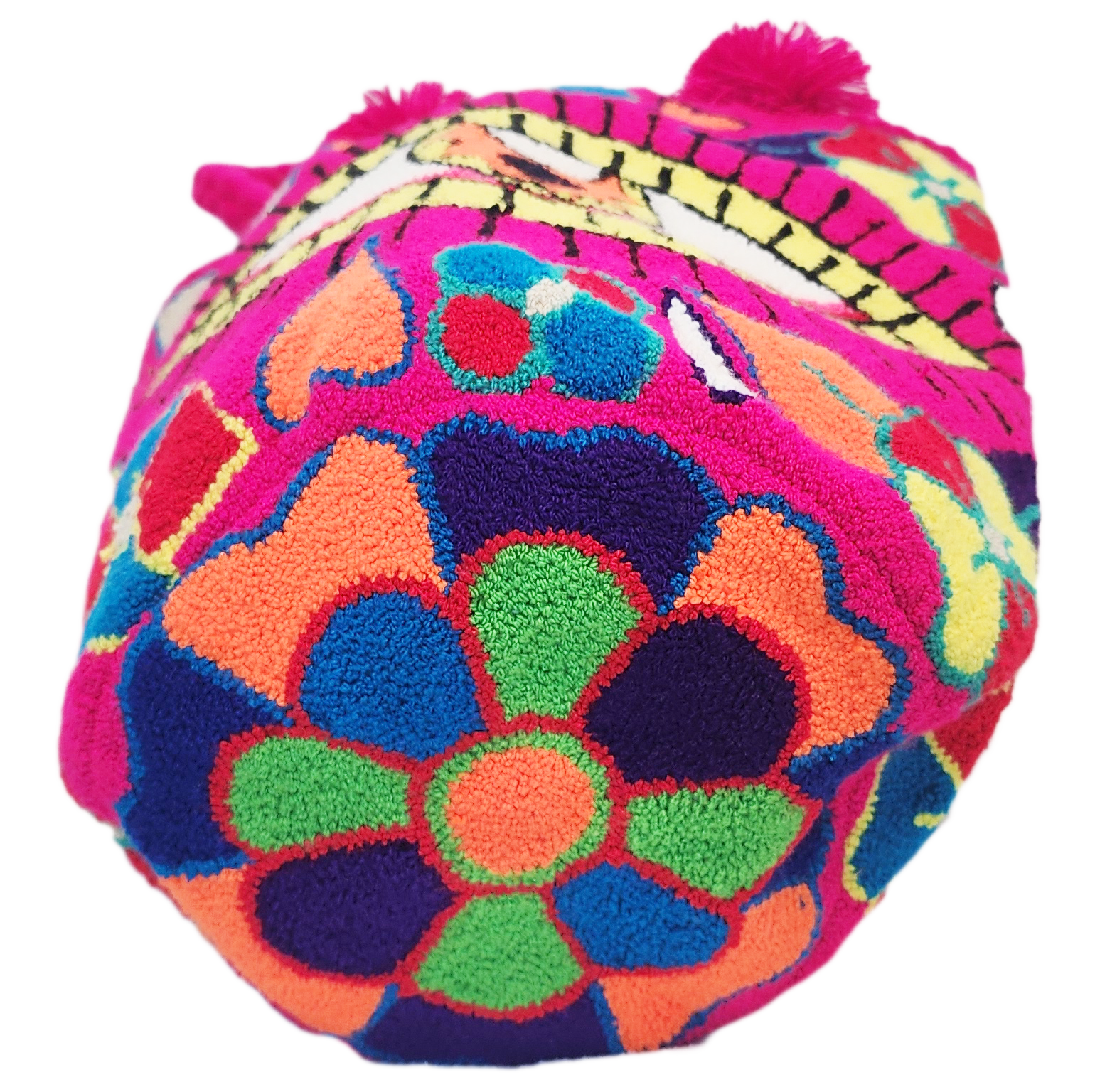 Sydney Large Short Handle Design PomPom Mochila - a perfect gift for her