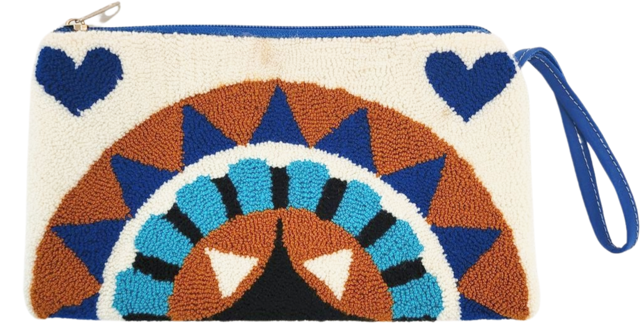 1 Ashley Handmade Wayuu Punch-needle Clutch