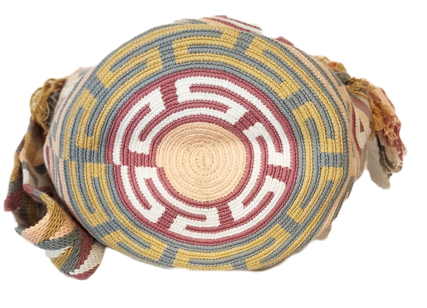 Jenna Large Handmade Crochet Wayuu Mochila Bag - Wuitusu