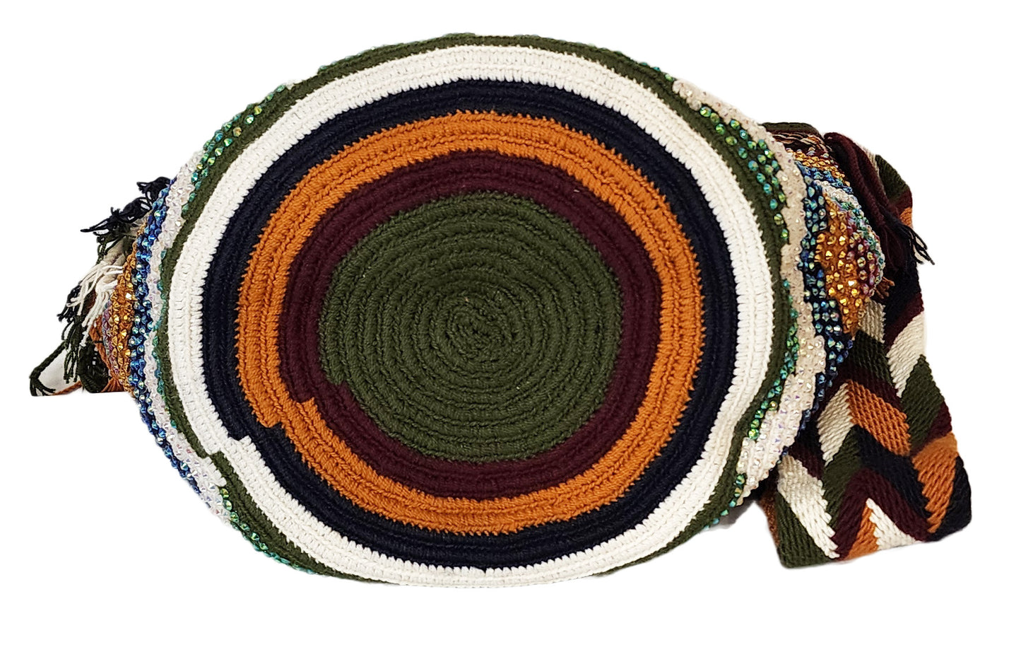 Jimena Handmade Crochet Wayuu Mochila Bag - Wuitusu